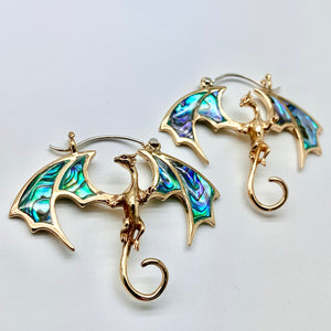 Abalone Dragons - M/Brass